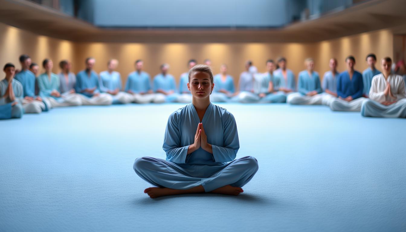Meditation atmosphere creation and energy saving_Mass Meditation Energy Savings_Collective Meditation Energy Savings